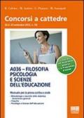 A036. Filosofia psicologia e scienze dell'educazione