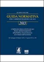 Aggiornamento guida normativa 2013