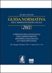 Aggiornamento guida normativa 2013