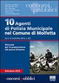 10 agenti di polizia municipale nel comune di Molfetta