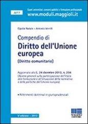 Compendio di diritto dell'Unione europea (diritto comunitario)