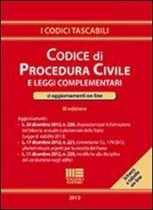 Codice di procedura civile e leggi complementari