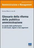 Glossario della riforma della pubblica amministrazione
