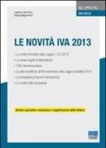 Le novità IVA 2013