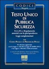 Testo unico di pubblica sicurezza