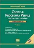 Codice di procedura penale e leggi complementari