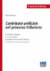 Contributo unitario nel processo tributario