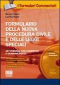 Formulario della nuova procedura civile e delle leggi speciali. Con CD-ROM