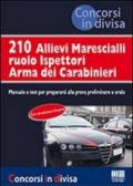 210 allievi marescialli ruolo ispettori arma dei carabinieri