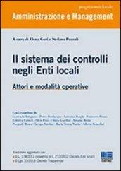 Il sistema dei controlli negli enti locali. Attori e modalità operative