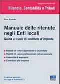 Manuale delle ritenute nell'Ente Locale