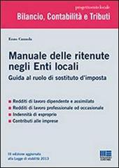 Manuale delle ritenute nell'Ente Locale