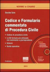 Codice e formulario commentato di procedura civile. Con CD-ROM