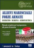 Allievi marescialli. Forze armate. Esercito. Marina. Aeronautica