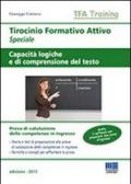 Tirocinio formativo attivo speciale. Capacità logiche e di comprensione del testo