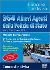 964 allievi agenti della Polizia di Stato