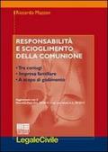 Responsabilità e scioglimento della comunione