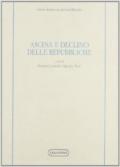 Ascesa e declino delle repubbliche