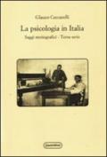 Psicologia in Italia. Saggi storiografici. Terza serie