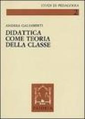 Didattica come teoria della classe e lezioni ai maestri di Imperia