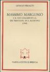 Massimo Margunio e il suo commento al «De Trinitate» di s. Agostino