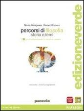 Percorsi di filosofia. Con dizionario filosofico. Ediz. leggera. Con espansione online. Vol. 3