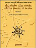 Dal testo alla storia. Dalla storia al testo. Ediz. gialla. Per le Scuole superiori vol.3.1