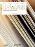 Testi e storia della letteratura. Vol. E: Leopardi, la scapigliatura, il verismo, il decadentismo. Per le Scuole superiori. Con espansione online