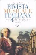 Nuova rivista musicale italiana (2006). Vol. 4