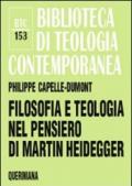 Filosofia e teologia nel pensiero di Martin Heidegger