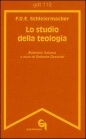 Lo studio della teologia. Breve presentazione