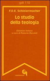 Lo studio della teologia. Breve presentazione