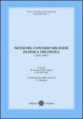 Notai del contado milanese in epoca viscontea