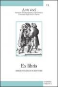 Ex libris (biblioteche di scrittori)