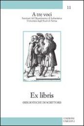 Ex libris (biblioteche di scrittori)