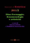 Dino Formaggio. Fenomenologia e artisticità