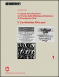 Il Corpus dei catechismi nel Fondo della Biblioteca Urbaniana di Propaganda Fide. Il continente africano