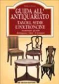 Guida all'antiquariato. Tavoli, sedie e poltroncine