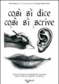 Così si dice così si scrive