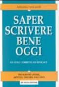 Saper scrivere bene oggi