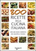 Ottocento ricette della cucina italiana