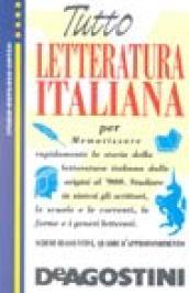 Tutto letteratura italiana