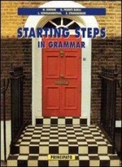 Starting steps in grammar. Per la Scuola media