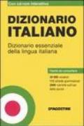 Dizionario italiano. Dizionario essenziale della lingua italiana. Con CD-ROM