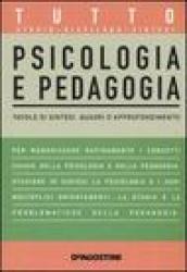 Tutto psicologia e pedagogia