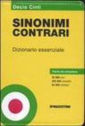 Sinonimi contrari. Dizionario essenziale