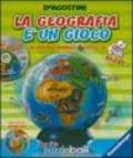 La geografia è un gioco. Con puzzle. Con CD-ROM