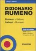 Dizionario rumeno. Italiano-rumeno, rumeno-italiano