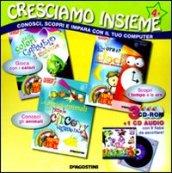 Cresciamo insieme. Conosci, scopri e impara con il tuo computer. CD-ROM. Con CD Audio