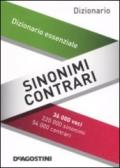 Sinonimi e contrari. Dizionario essenziale